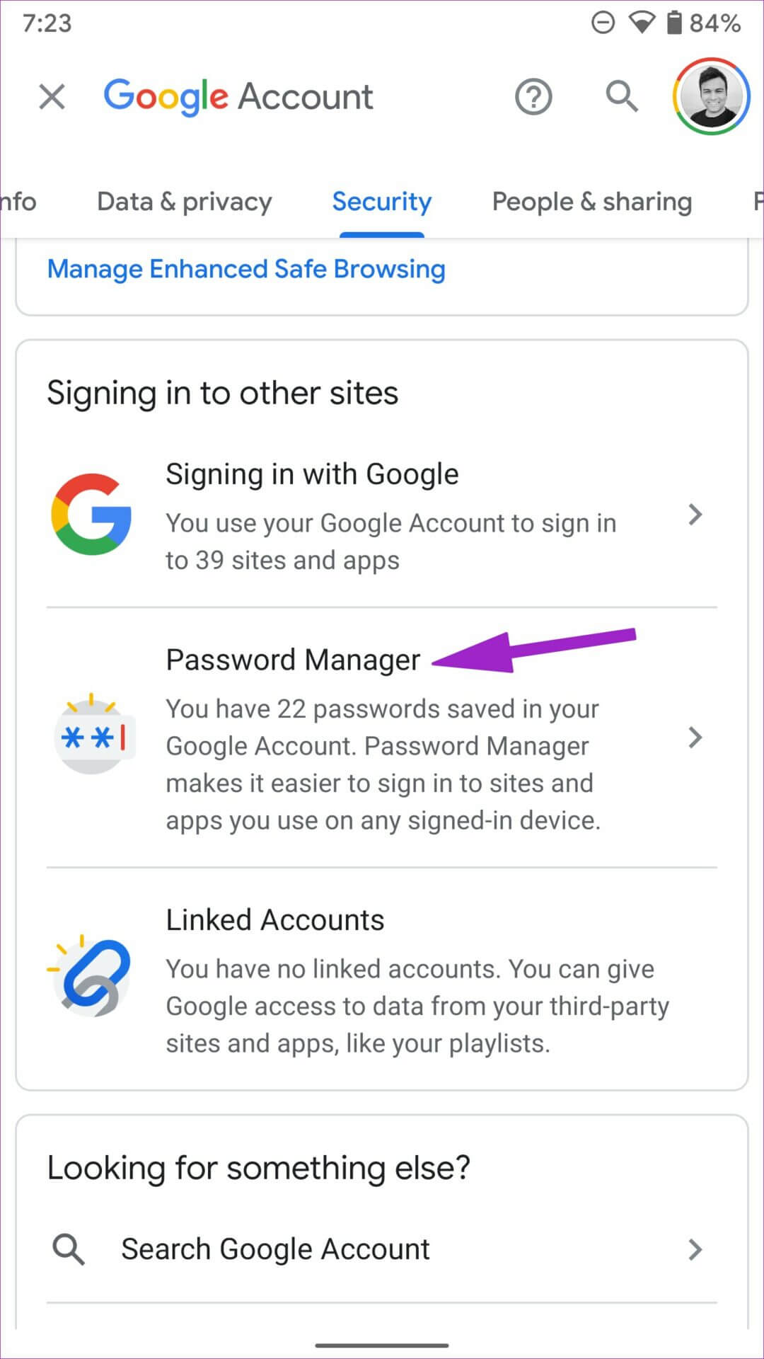 open-chrome-password-manager-1080x1920 كيفية إضافة كلمات مرور جديدة يدويًا إلى Google Password Manager