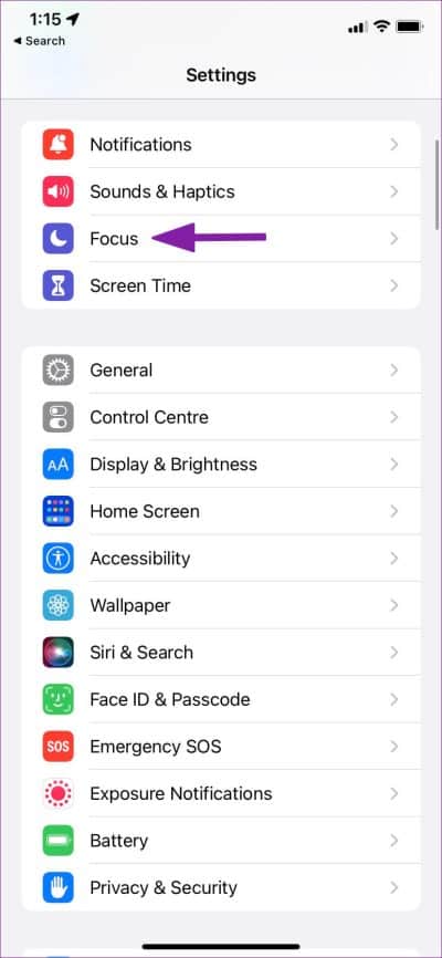 open-focus--828x1792-e1680279329327 ما سبب عدم ظهور الإشعارات و تأخرها في iPhone ؟