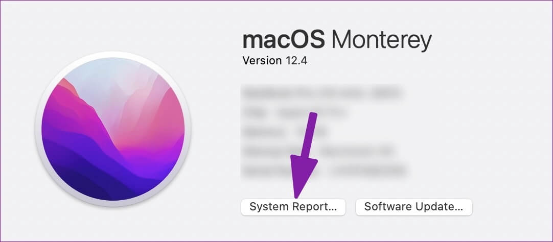 open-macos-system-report-1082x474 طرق تقييد شحن البطارية على MacBook
