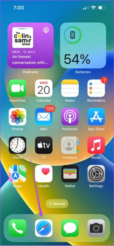 open-safari-on-iphone-1-473x1024-1-473x1024 كيفية مشاركة مجموعات علامات التبويب في Safari على iPhone