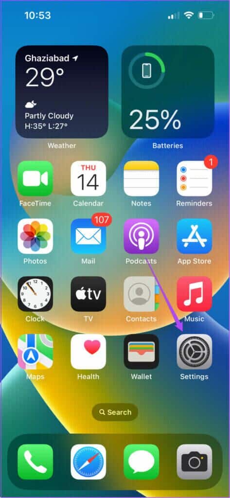 open-settings-in-iphone-473x1024-1-473x1024 إصلاح كيفية التشغيل التلقائي للأغنية التالية لـ Apple Music على الايفون
