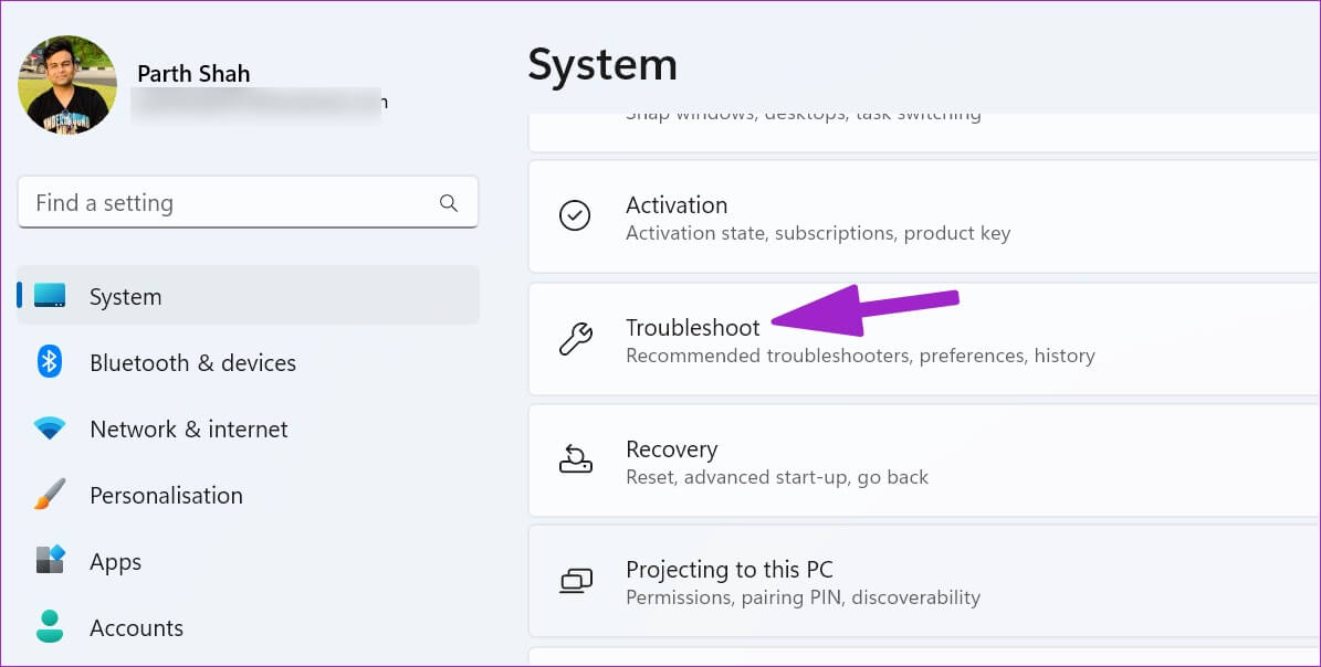 open-troubleshoot-menu-3-1195x604 إصلاح تأخر صوت Bluetooth على Windows 11