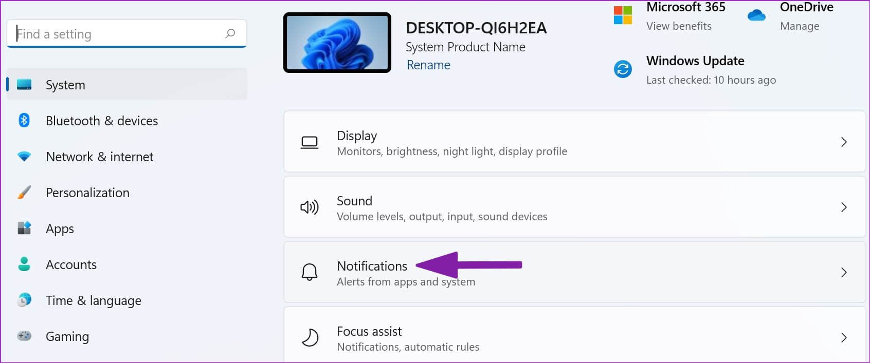 open-windows-notifications-1692x707 طرق اصلاح عدم عمل Messenger Facebook على سطح المكتب