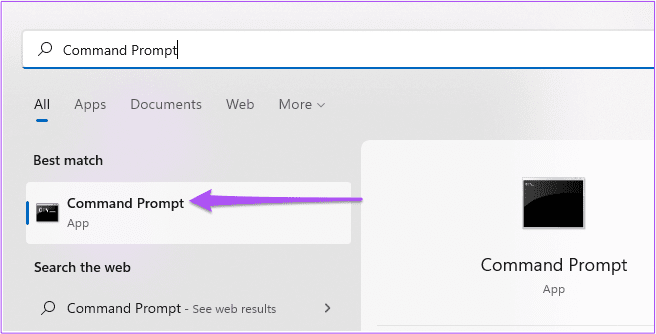 opne-command-prompt-windows-11 أفضل 9 إصلاحات لعدم عمل برنامج Netflix على Windows 11