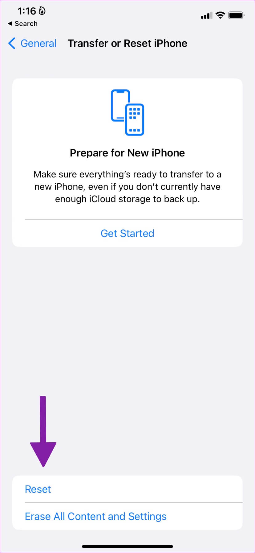 reset-iPhone-4-828x1792 ما سبب عدم ظهور الإشعارات و تأخرها في iPhone ؟