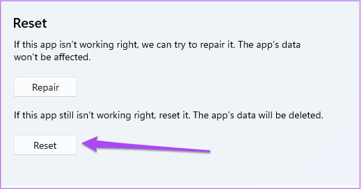 reset-instagram-app-windows-11-1 أفضل 9 إصلاحات لعدم عمل برنامج Netflix على Windows 11