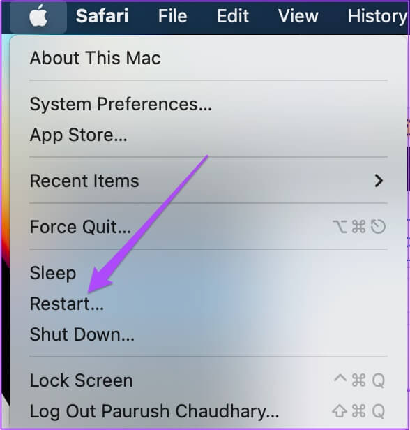 restart-mac-4-588x616 كيفية إصلاح عدم عمل Apple Mail Search على Mac