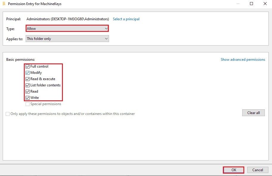 select-the-allow-option-in-the-type-drop-down-menu-913x591 إصلاح أخطاء برنامج الاتصال بسطح المكتب البعيد