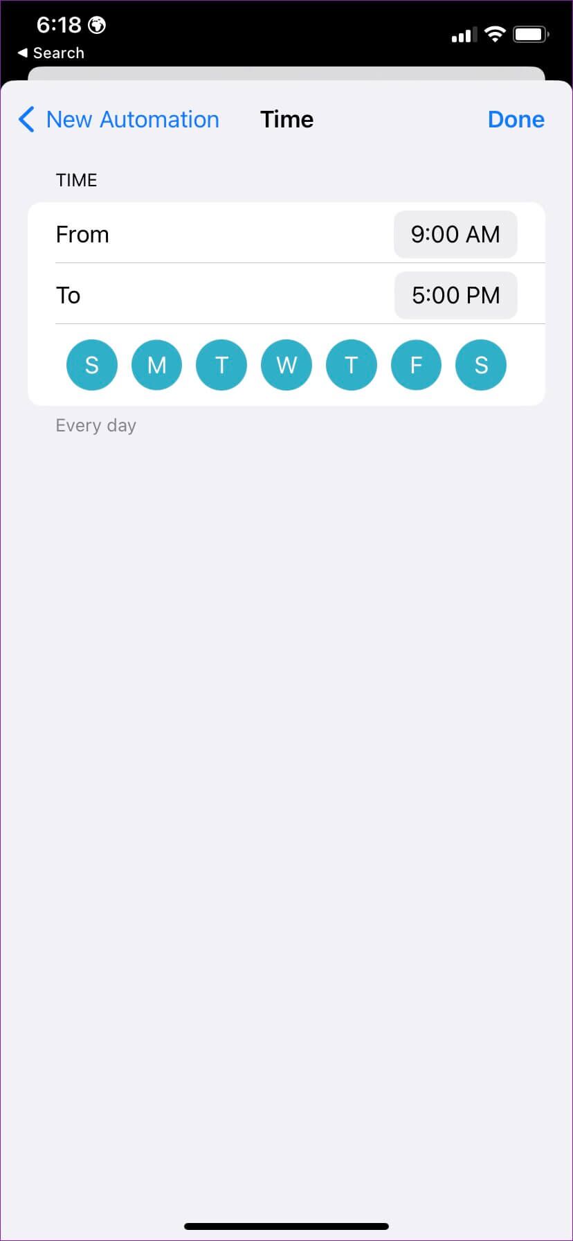 select-time--828x1792 كيف اغير شاشة القفل في iPhone تلقائيًا؟