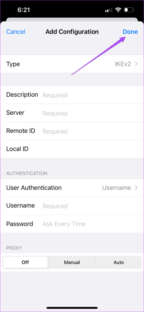 set-vpn-service-in-iphone-474x1024-1 أفضل 7 إصلاحات لعدم عمل البحث عن الموسيقى في Instagram على iPhone