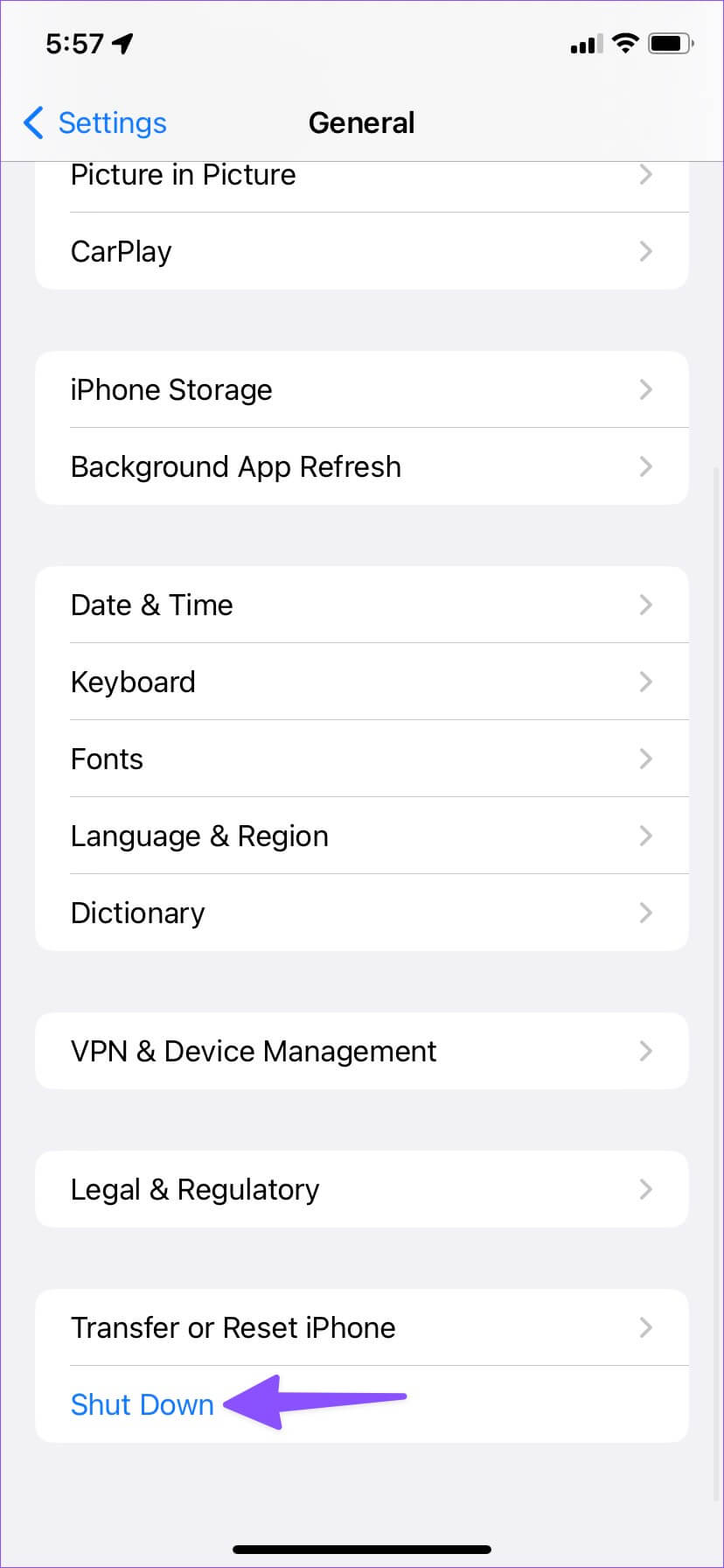 shut-down-iphone-828x1792 زر WiFi لا يعمل على Apple iPhone أفضل طرق لإصلاح رمز Wi-Fi باللون رمادي