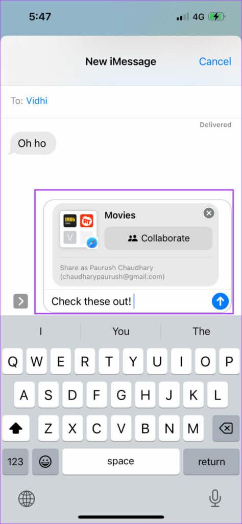 tab-groups-link-in-imessage-iphone-474x1024-1-474x1024 كيفية مشاركة مجموعات علامات التبويب في Safari على iPhone