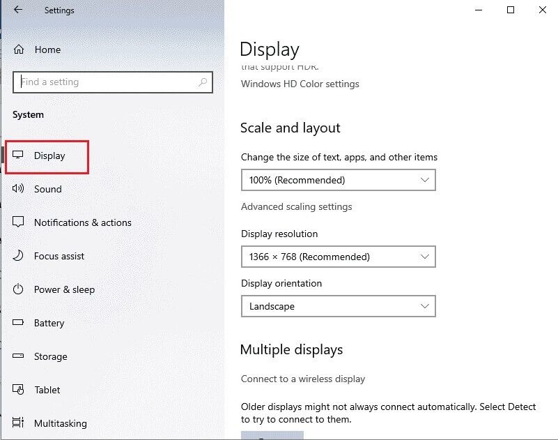 toggle-off-the-custom-scaling-option-in-801x631 إصلاح أخطاء برنامج الاتصال بسطح المكتب البعيد