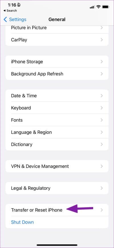 transfer-or-reset-iPhone-5-828x1792-e1680279424353 ما سبب عدم ظهور الإشعارات و تأخرها في iPhone ؟