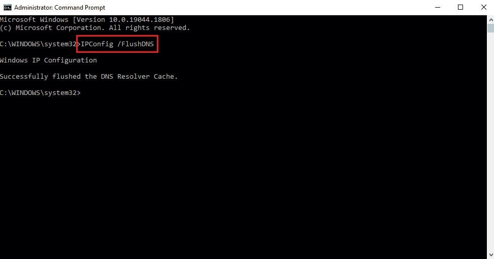 type-ipconfig-flushdns-and-press-the-enter-key-973x510 إصلاح أخطاء برنامج الاتصال بسطح المكتب البعيد