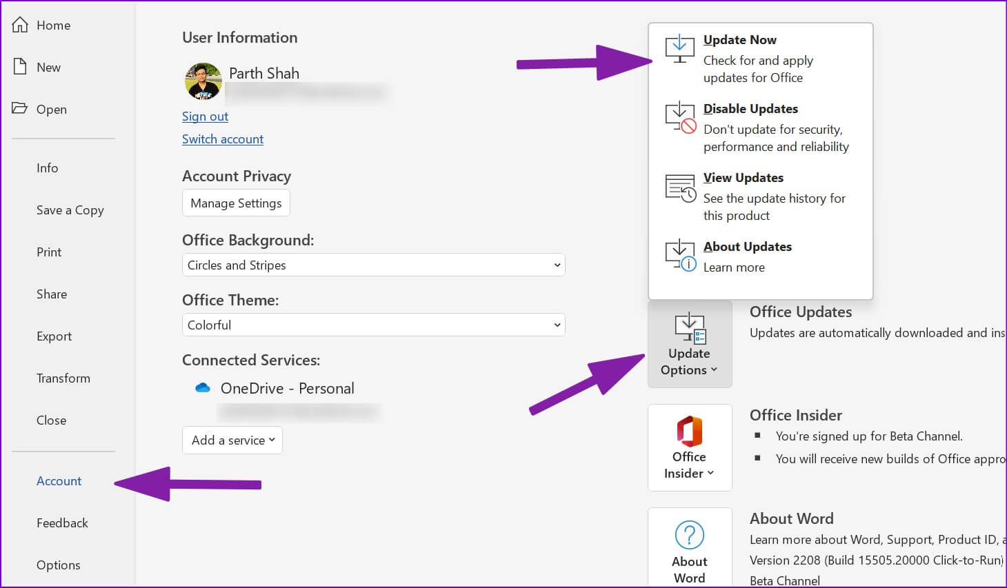 update-microsoft-word-1460x853 طرق حل مشكلة في انتظار التنزيل على Microsoft Word