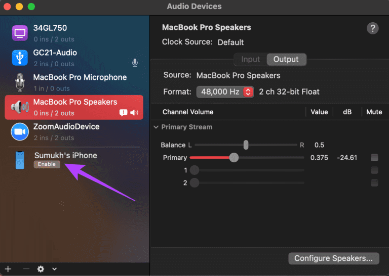 AirPlay11-1-768x546-1 أفضل طريقتين لتشغيل الوسائط من iPhone إلى مكبرات الصوت Mac