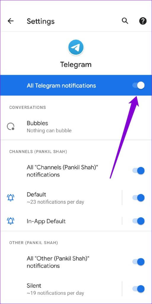 أفضل 7 طرق لإصلاح توقف وعدم عمل إشعارات Telegram على Android - %categories