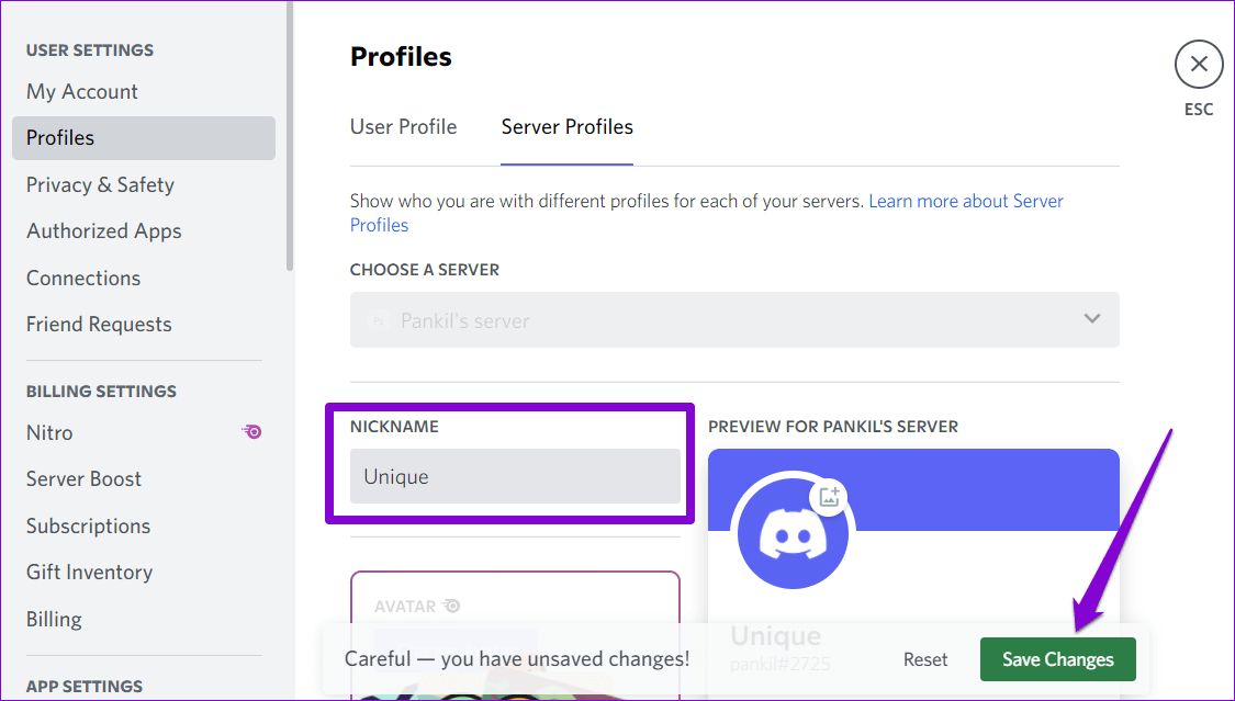 كيفية تغيير Nom d'utilisateur واللقب الخاصين بك على Discord - %categories