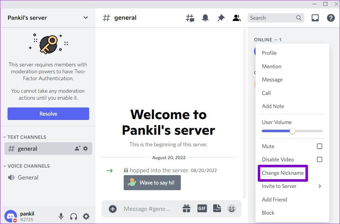 Change-Someone-Elses-Nickname-on-Discord-1083x715 كيفية تغيير اسم المستخدم واللقب الخاصين بك على Discord