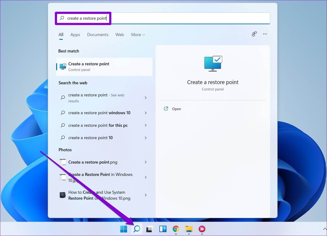 Create-Restore-Point-11-1379x994 أفضل 6 طرق لإصلاح خطأ لا يمكنها العثور على برنامج تشغيل محول الشبكة على Windows