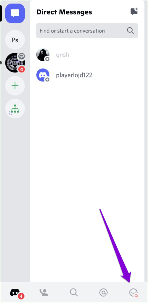 Discord-Profile-Tab-on-Mobile-500x1024-1 كيفية تغيير اسم المستخدم واللقب الخاصين بك على Discord