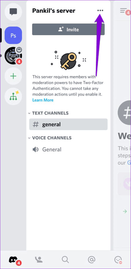 Discord-Server-Options-500x1024-1 كيفية تغيير اسم المستخدم واللقب الخاصين بك على Discord