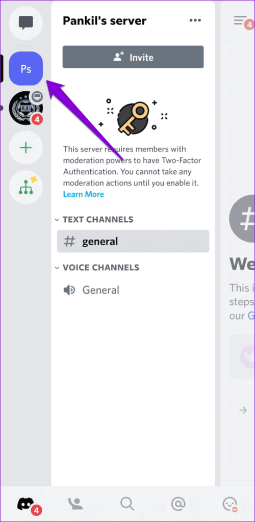 Discord-Servers-on-Mobile-500x1024-1 كيفية تغيير اسم المستخدم واللقب الخاصين بك على Discord
