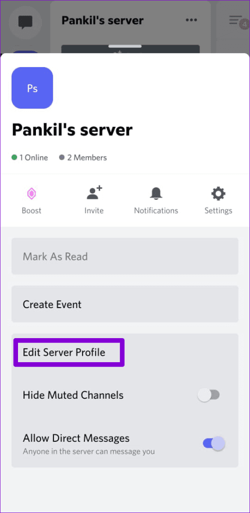 Edit-Discord-Server-Profile-500x1024-1 كيفية تغيير اسم المستخدم واللقب الخاصين بك على Discord