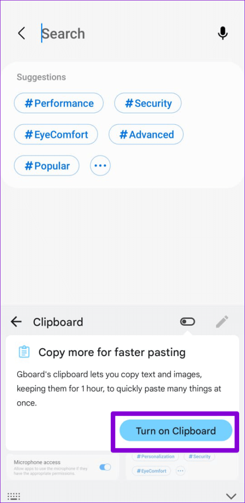 Enable-Gboards-Clipboard-500x1024-1 أفضل طريقتين لاستخدام الحافظة على هواتف Samsung Galaxy