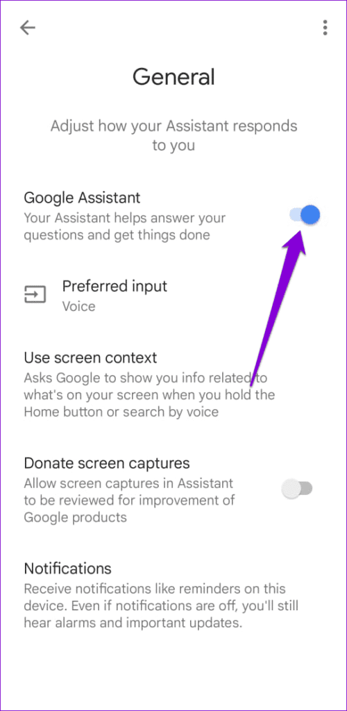 Enable-Google-Assistant-on-Android-500x1024-1 كيفية جعل جهاز يقوم بتحويل النص إلى كلام للـ Android