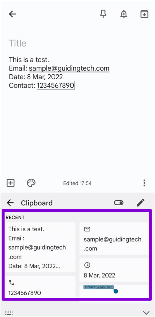 Gboard-Clipboard-Items-500x1024-1 أفضل طريقتين لاستخدام الحافظة على هواتف Samsung Galaxy