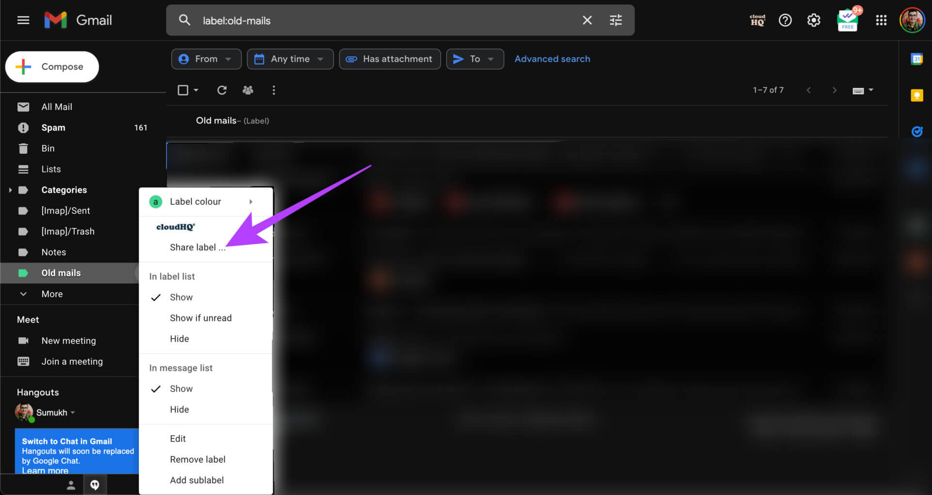 Gmail-folder-share-9-1920x1020 كيفية مشاركة مجلد Gmail مع مستخدم آخر مع رسائل البريد الإلكتروني تلقائيًا