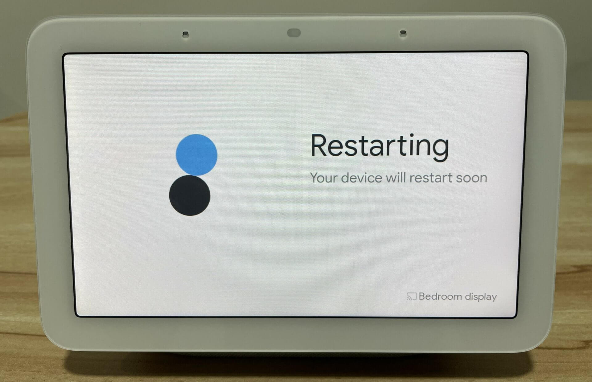 Google-Nest-Hub-Restarting-1920x1239 أفضل 6 طرق لإصلاح عدم اتصال Google Nest Hub بشبكة Wi-Fi