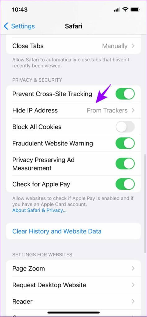 Hide-IP-Address-474x1024-1-474x1024 كيفية منع التتبع أثناء تصفح المواقع في Safari على iPhone