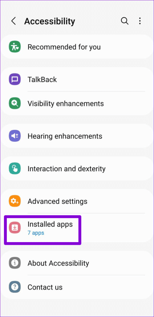 Installed-Accessibility-Apps-Android-500x1024-1 كيفية جعل جهاز يقوم بتحويل النص إلى كلام للـ Android