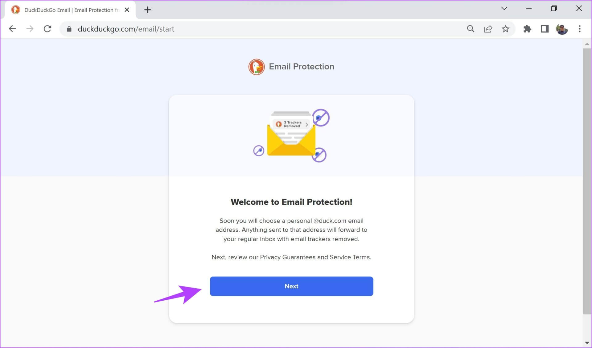 كيفية استخدام خدمة حماية البريد الإلكتروني DuckDuckGo - %categories