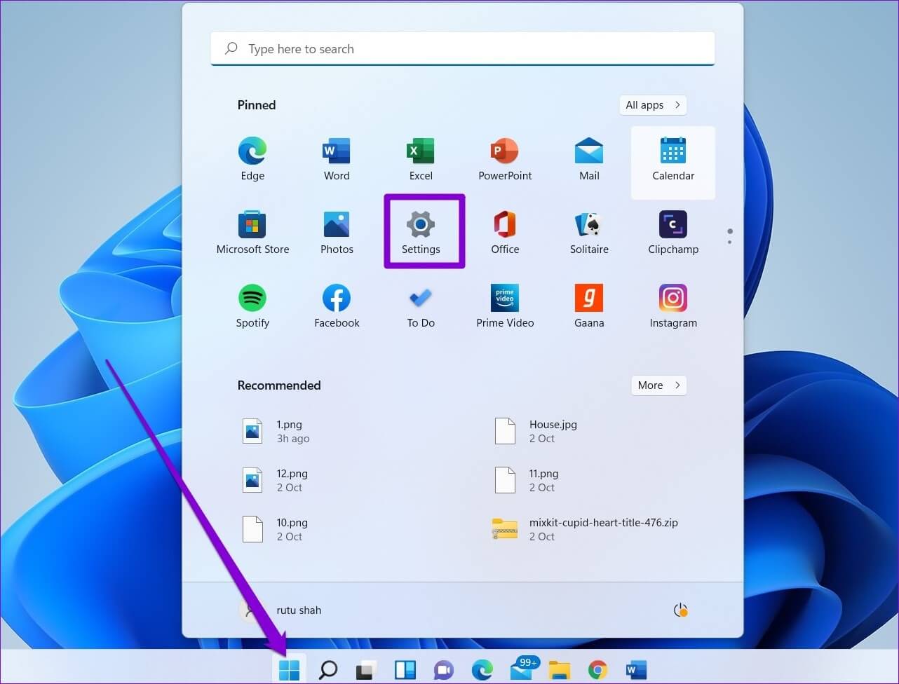 Open-Settings-App-13-1282x976 أهم 6 طرق لإصلاح خطأ برنامج تشغيل الطابعة غير متوفر في Windows 11