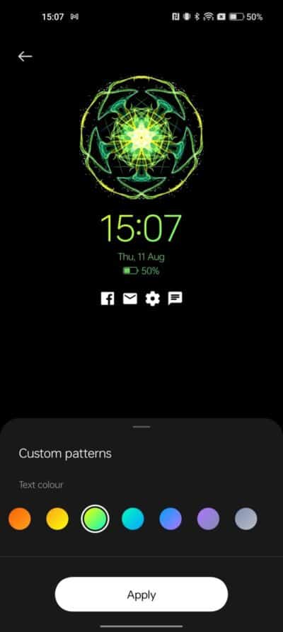 OxygenOS_13_AOD_Custom_Patterns-860x1920-e1660749037960 OxygenOS 13: الميزات والأجهزة المدعومة وتاريخ الإصدار