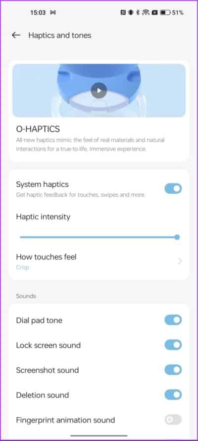 OxygenOS_13_Improved_O-Haptics_1-863x1920-e1660749075118 OxygenOS 13: الميزات والأجهزة المدعومة وتاريخ الإصدار