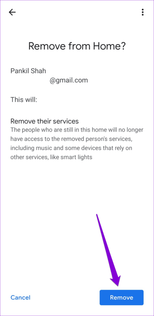Remove-User-From-Google-Home-500x1024-1 كيفية إضافة عدة مستخدمين إلى جهاز Google Nest Hub