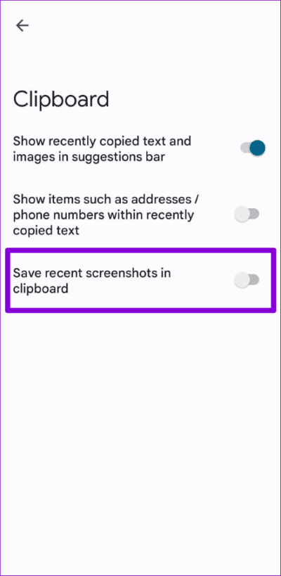 Save-Screenshots-in-Gboards-Clipboard-500x1024-1 أفضل طريقتين لاستخدام الحافظة على هواتف Samsung Galaxy