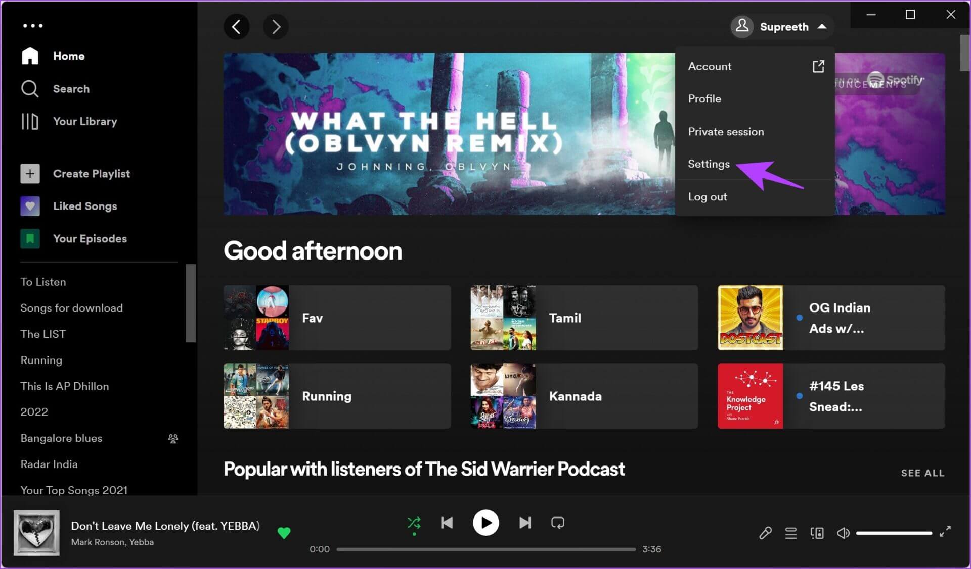 Settings-1920x1127 لماذا يشغل Spotify مساحة تخزين كبيرة وكيفية إصلاح ذلك