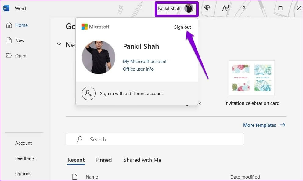 Sign-Out-of-Office-Apps-993x594 أفضل 5 إصلاحات لمشكلة أخطاء التنشيط و"منتج غير مرخص" على Windows 11