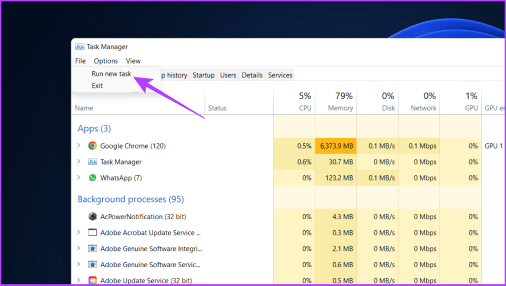 Task-Manager-Run-Task-e1660830577649 7 طرق لفتح موجه الأوامر في Windows 11 و 10 والإصدارات الأقدم