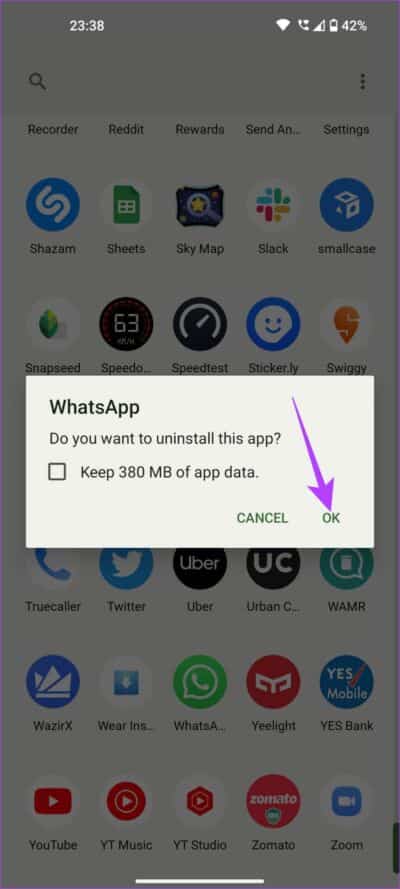 خطأ عدم إمكانية بدء الكاميرا على WhatsApp لنظام Android - %categories