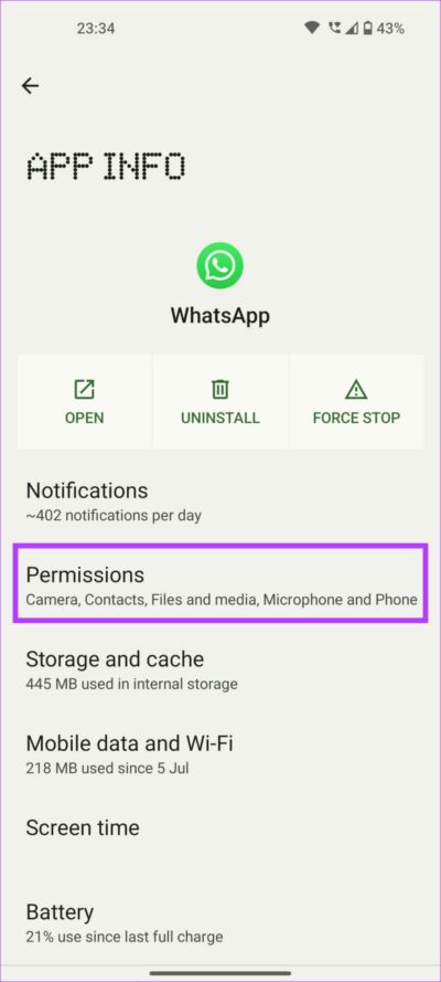 خطأ عدم إمكانية بدء الكاميرا على WhatsApp لنظام Android - %categories