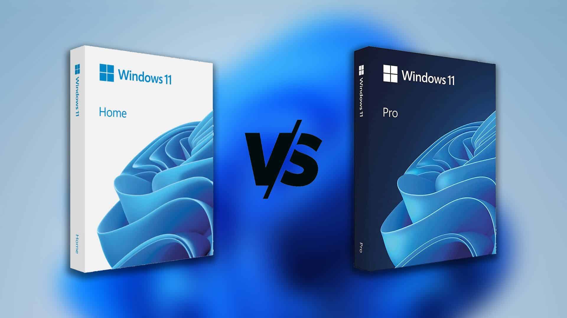 Windows 11 Home مقابل Windows 11 Pro: أيهما أفضل بالنسبة لك - %categories