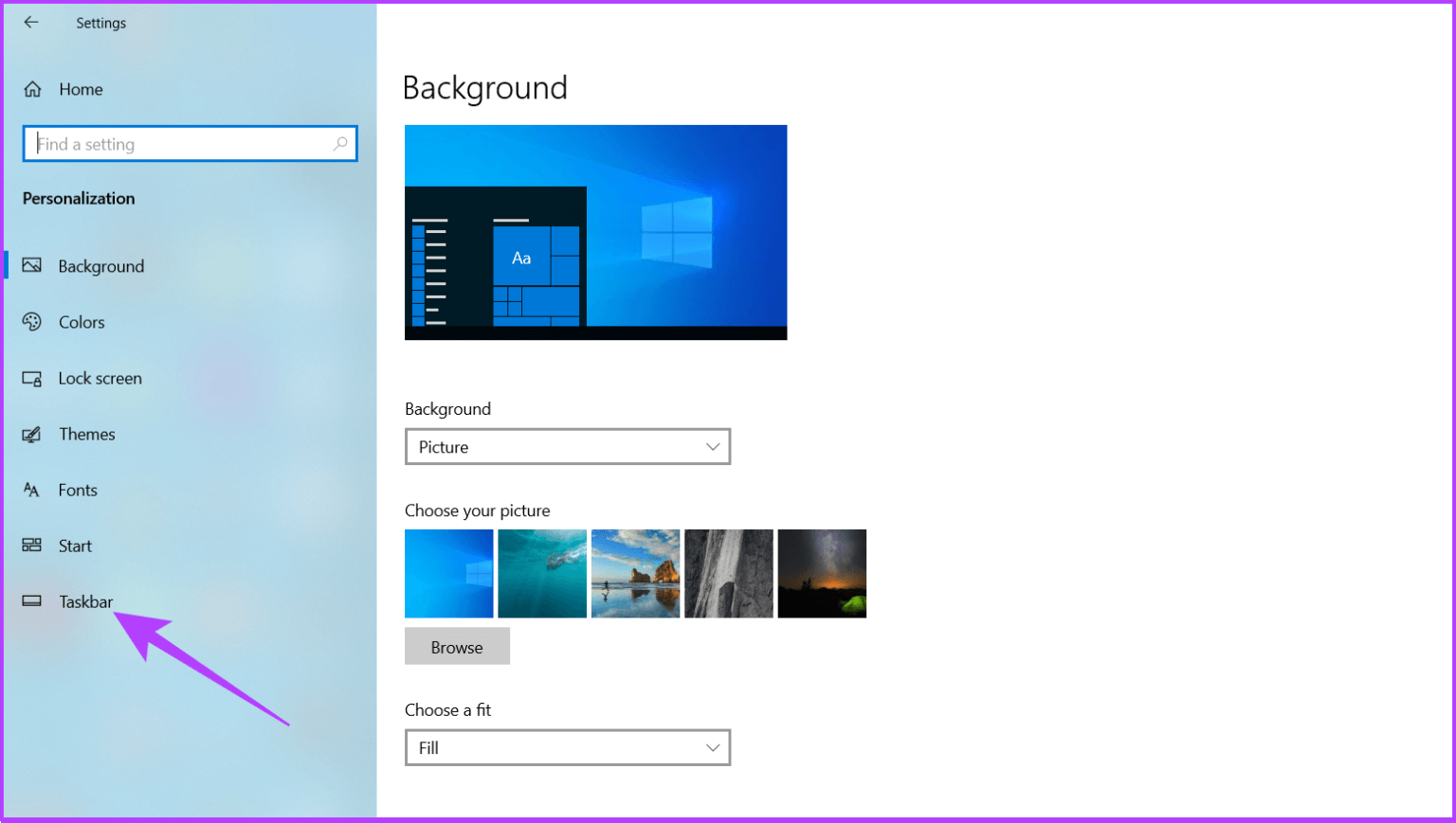 Windows-Personalization-1536x869-1 7 طرق لفتح موجه الأوامر في Windows 11 و 10 والإصدارات الأقدم
