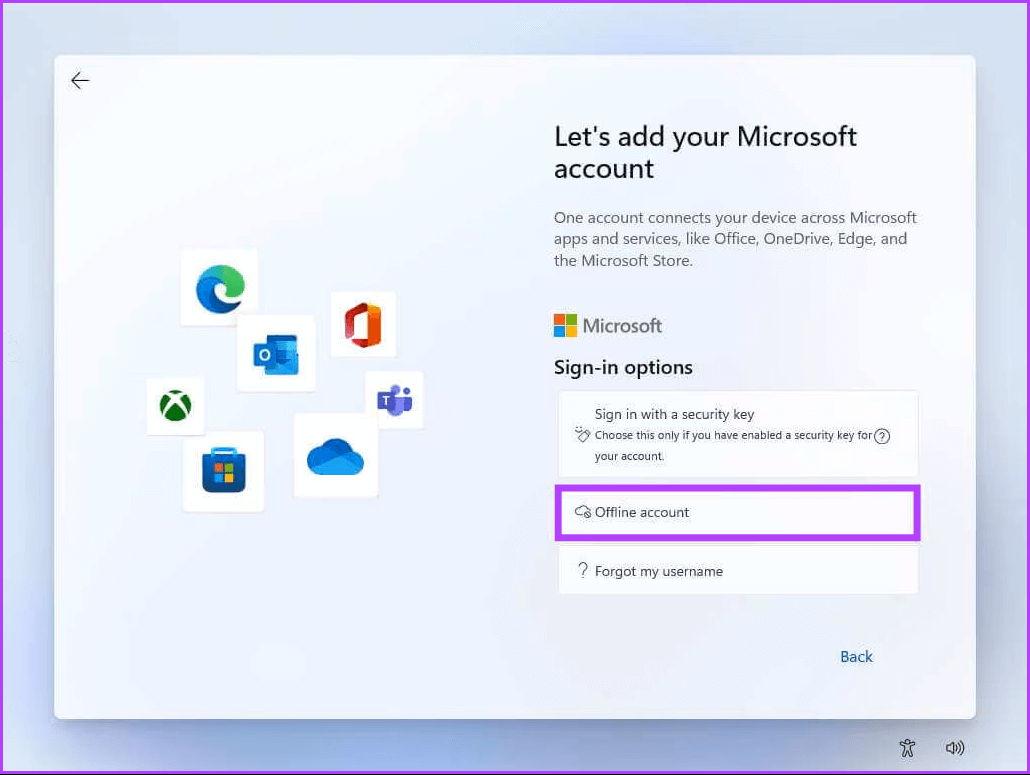 Windows_11_Pro_Local_Account Windows 11 Home مقابل Windows 11 Pro: أيهما أفضل بالنسبة لك